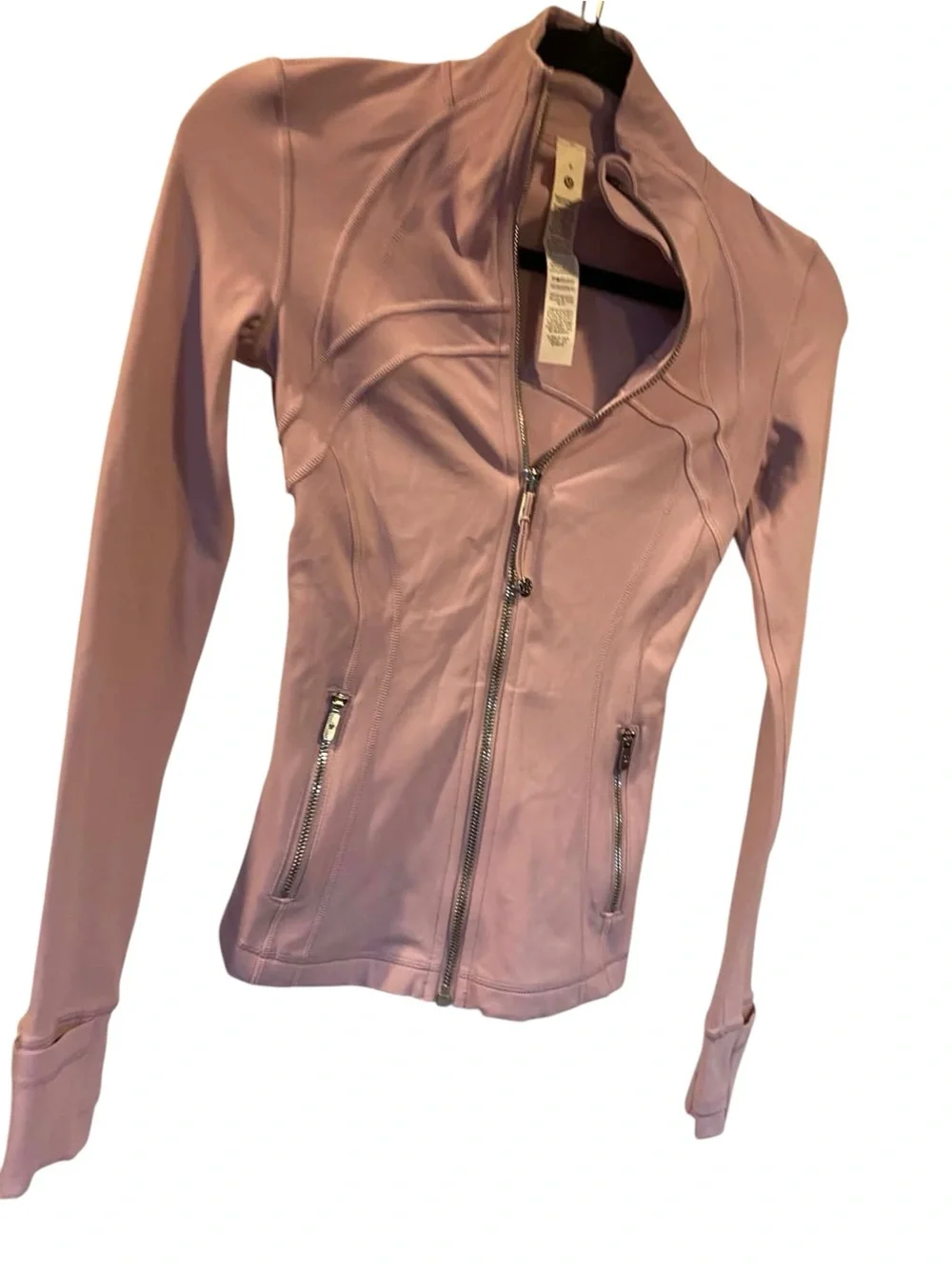 NWT Lululemon define jacket LAVENDAR PLAY/MIRROR  Size: 0